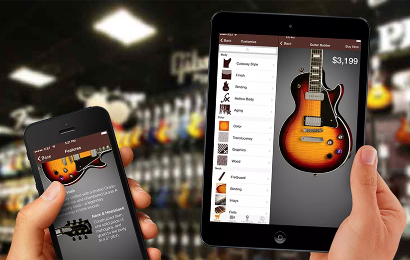 Mobile Guitar Customization screenshot 1